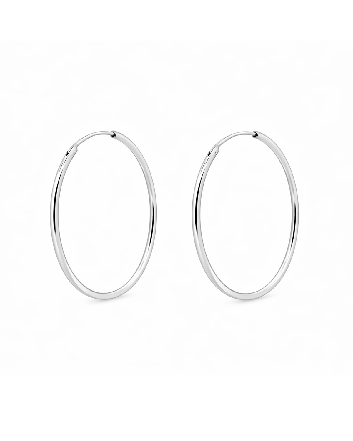 Endless hoops silver