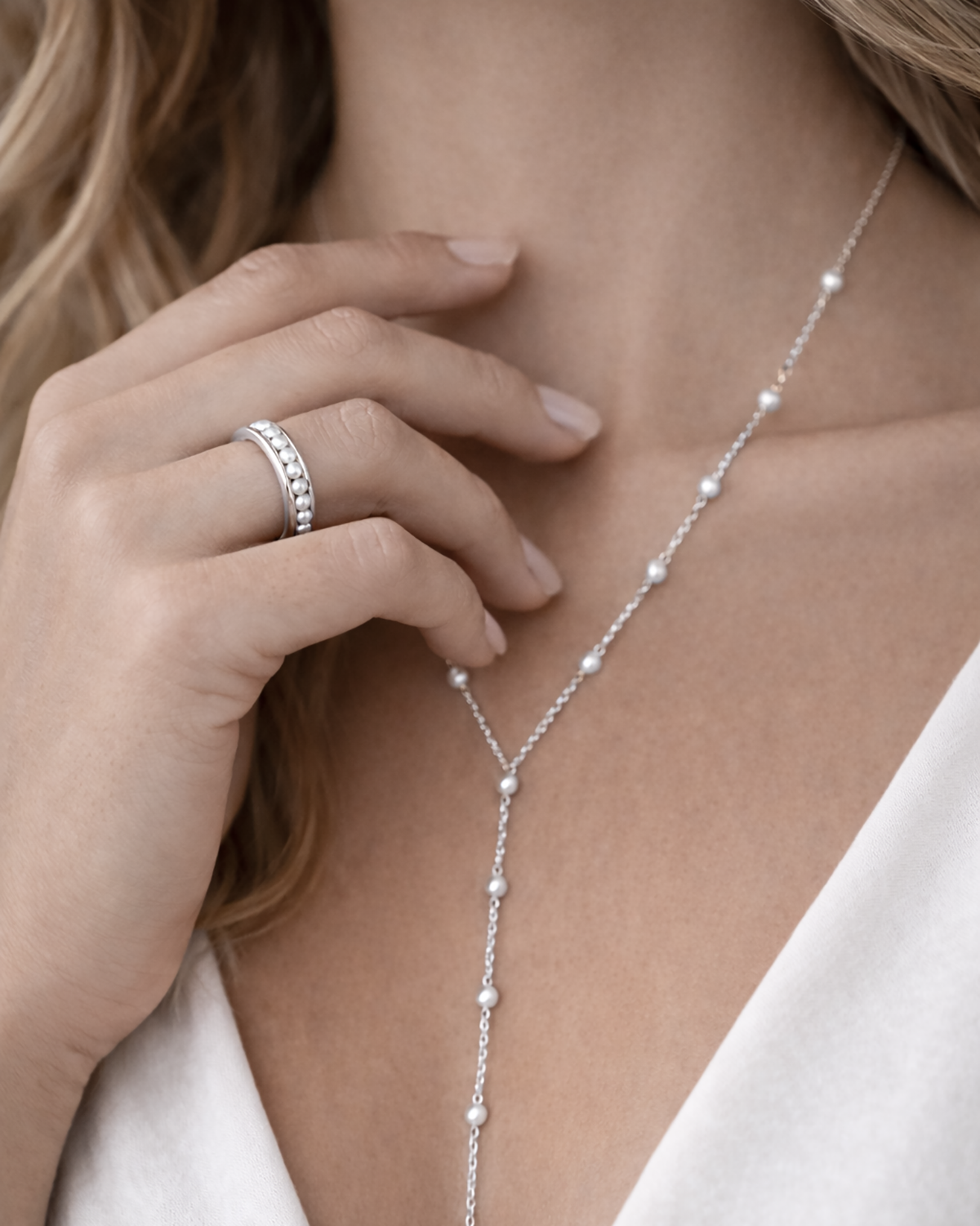 Eternity Pearl Silver