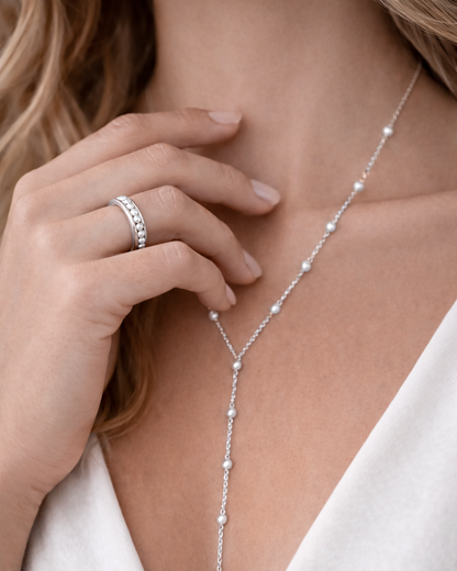 Eternity Pearl Silver