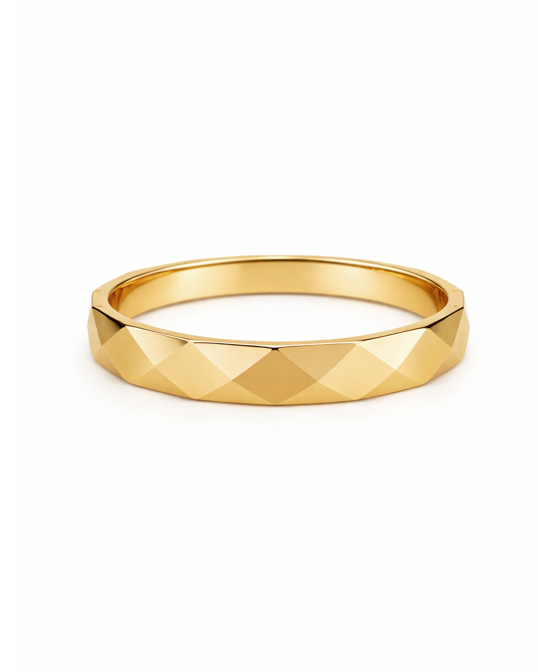 Faceted gold