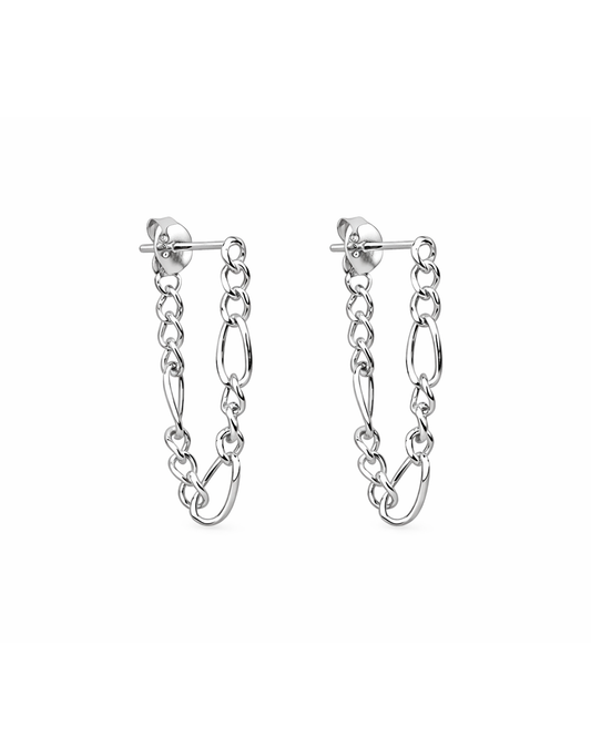 Figaro ear jacket silver