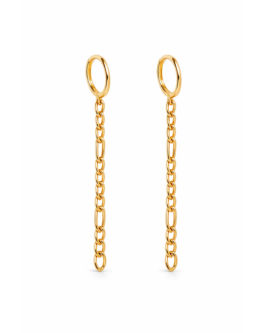 Figaro hoops gold