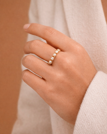 Five Pearls Ring Or