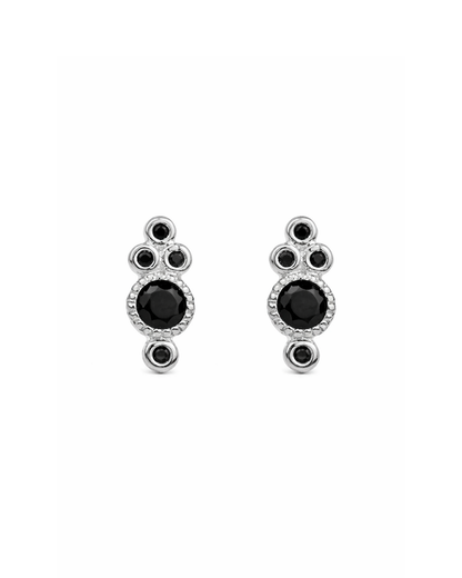 Gem black silver
