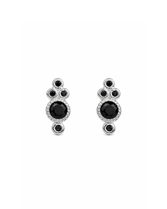 Gem black silver