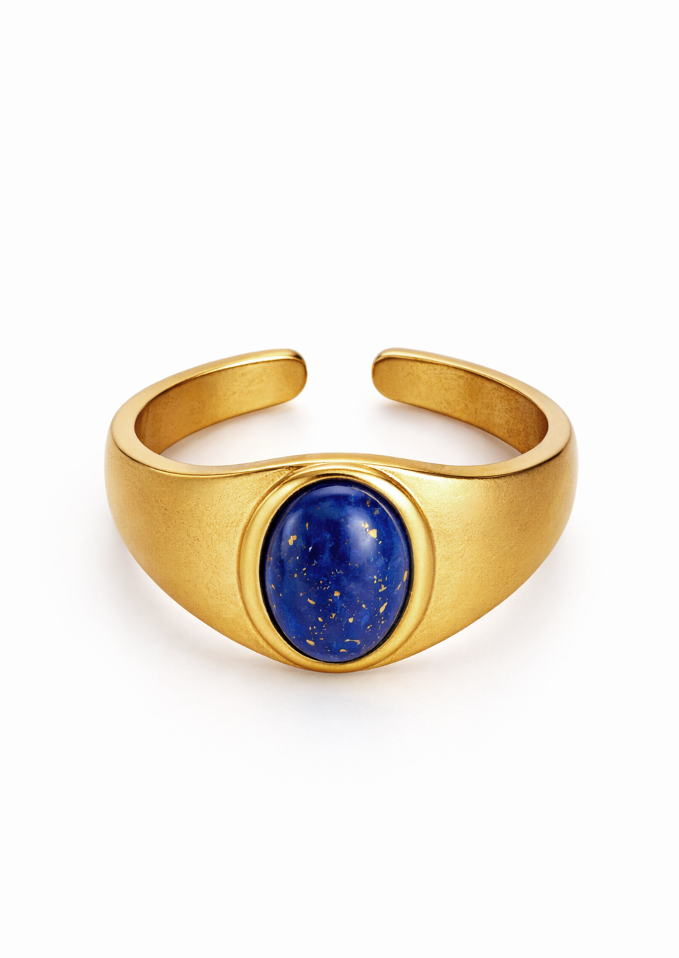 Lapis Lazuli Gold Ring