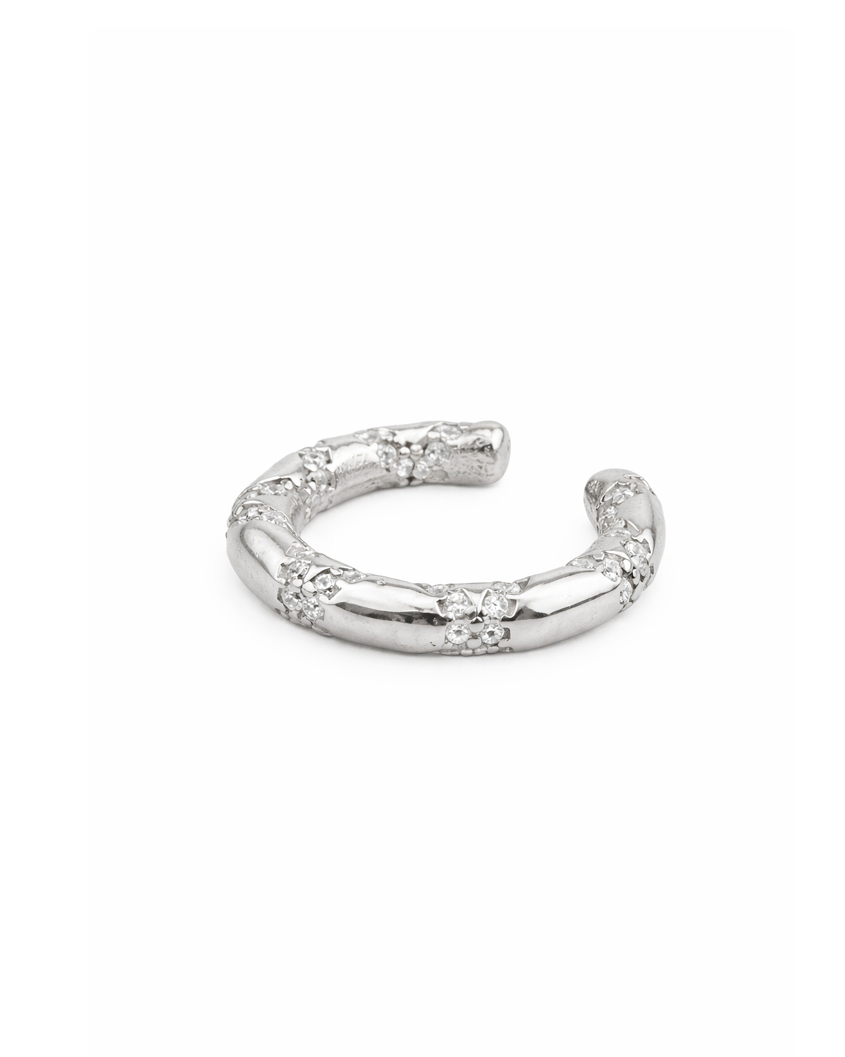 Lea ear cuff silver