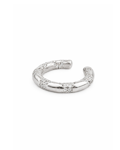 Lea ear cuff silver