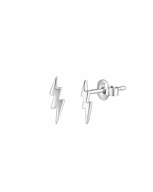 Lightning bolt silber