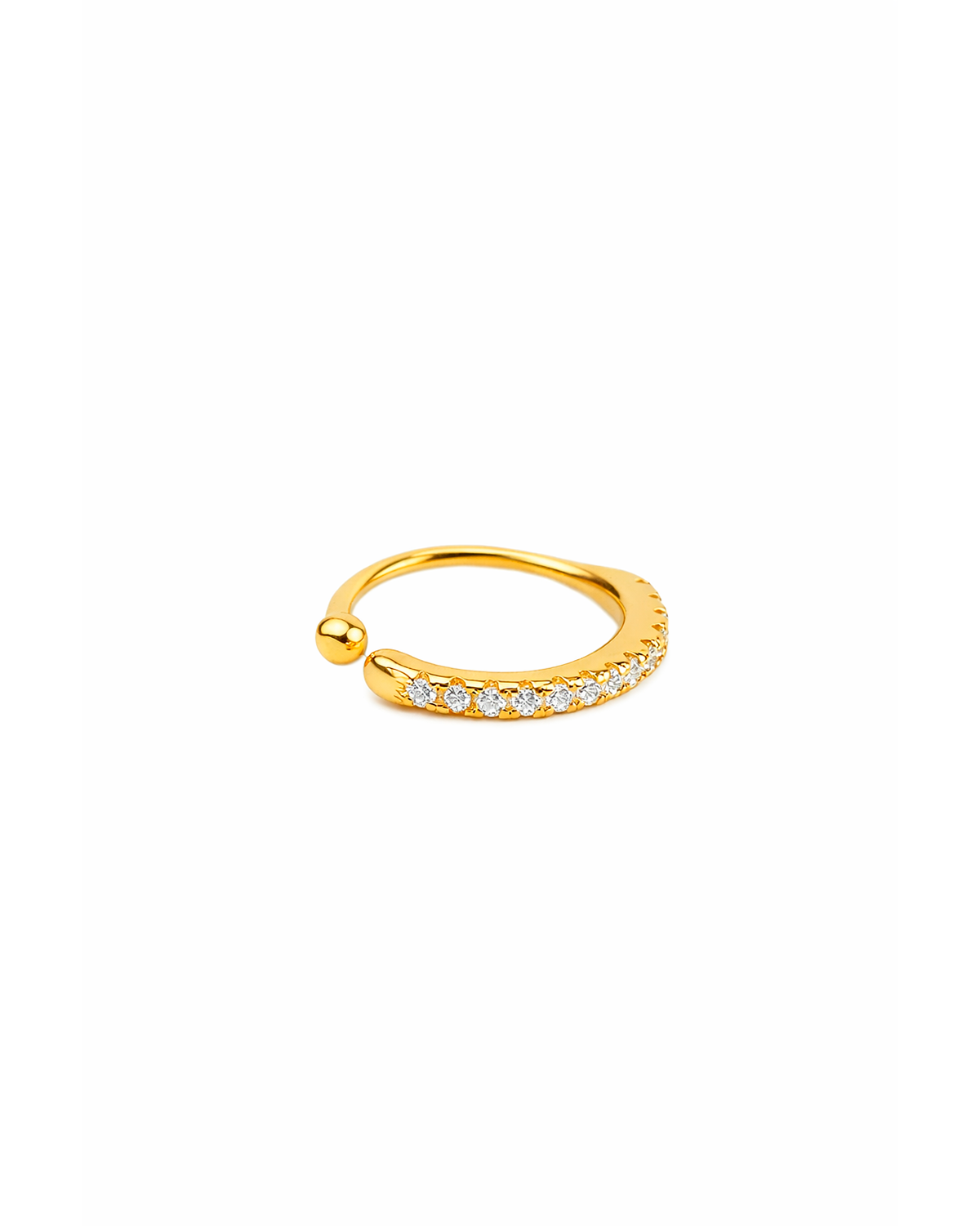 Lin ear cuff gold
