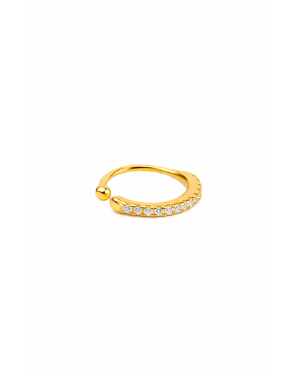 Lin ear cuff gold