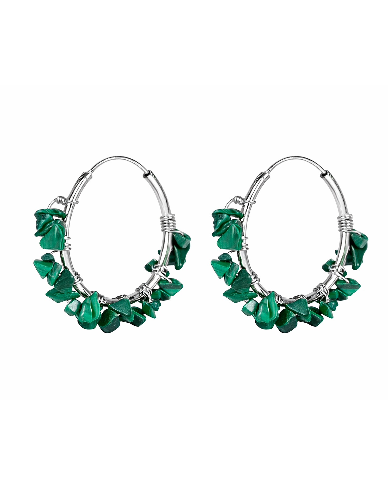 Malachite silver