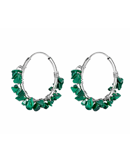 Malachite silver