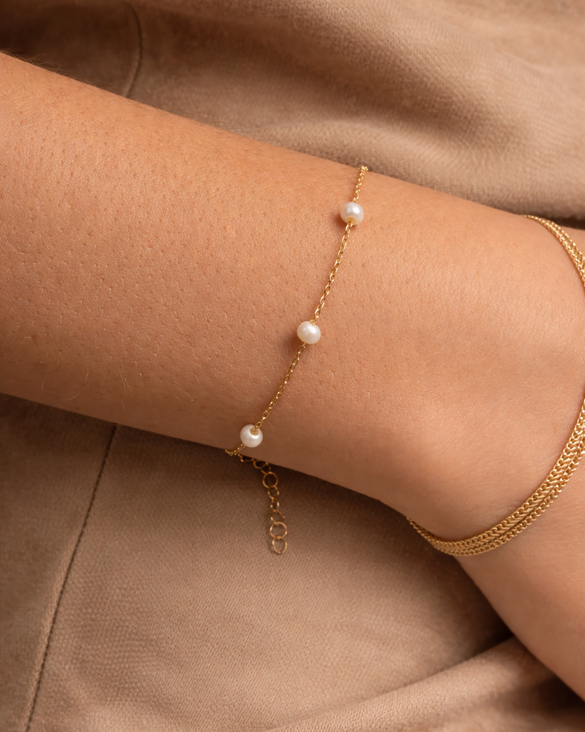 Pearl Bracelet Gold