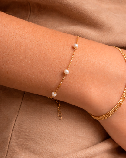 Pearl Bracelet Gold