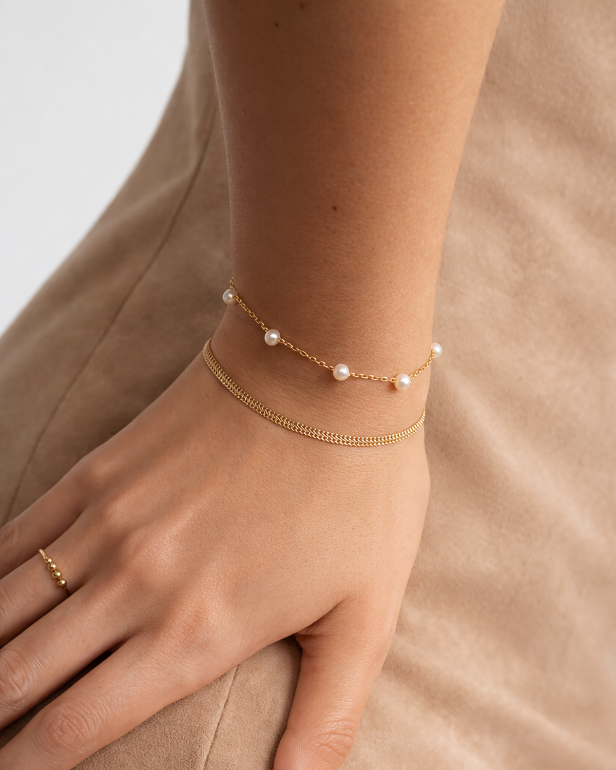 Pearl Bracelet Gold