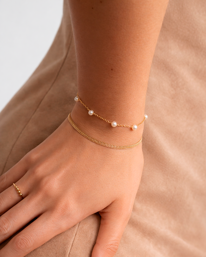 Pearl Bracelet Gold