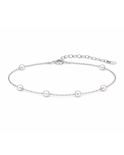Pearl Bracelet Silber
