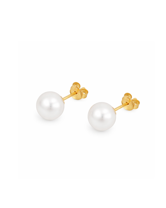 Pearl Studs Gold