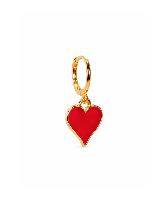 Red heart gold