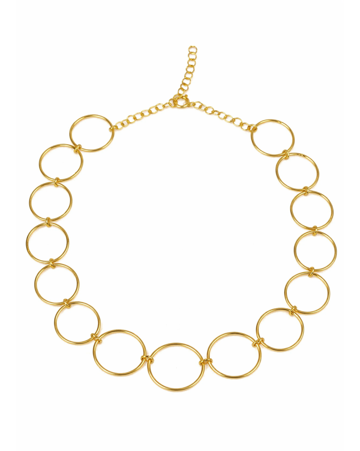 Small circles choker gold