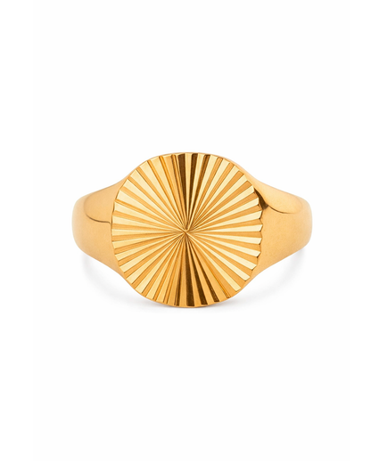 Sunburst Signet Gold
