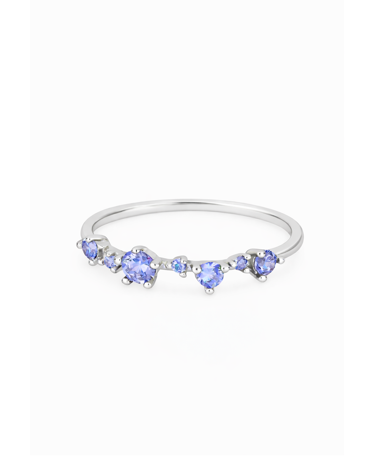 Tanzanite Silber