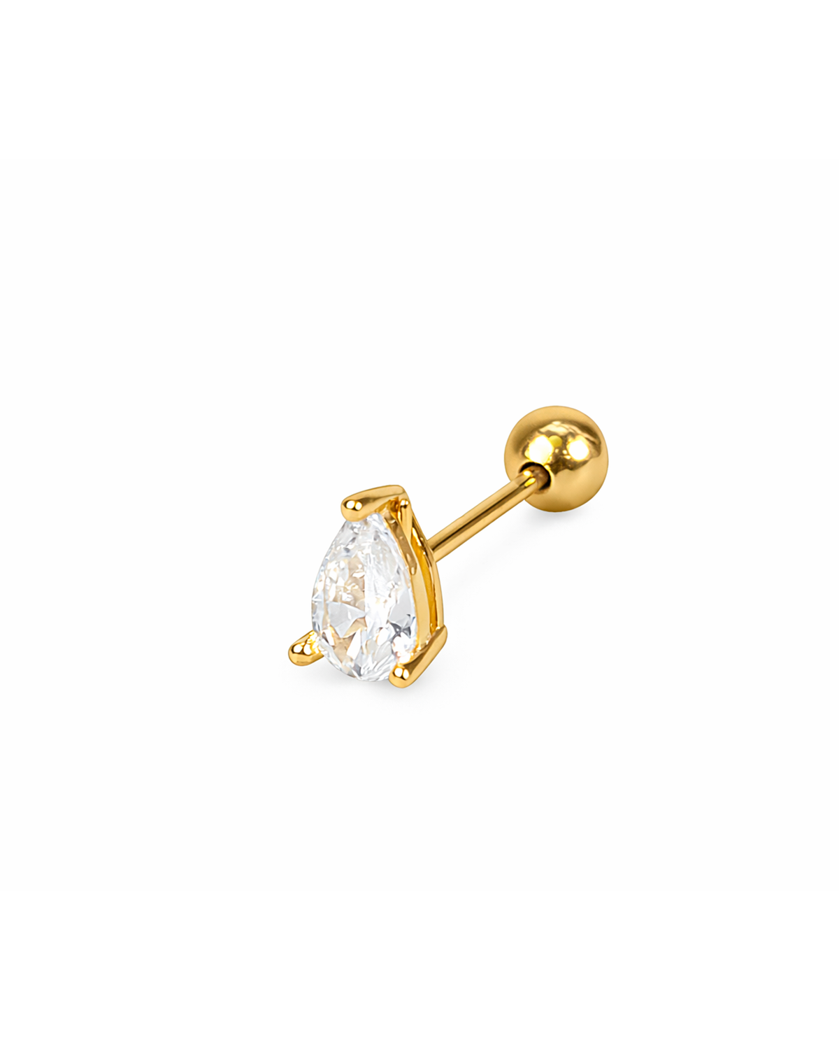 Tear piercing gold