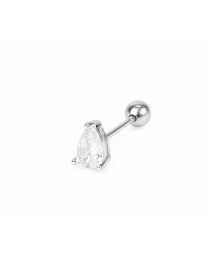 Tear piercing silver