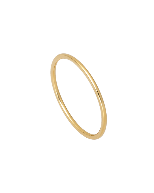 Thin Band Ring Gold