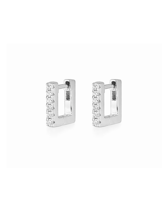 Tiny square silver