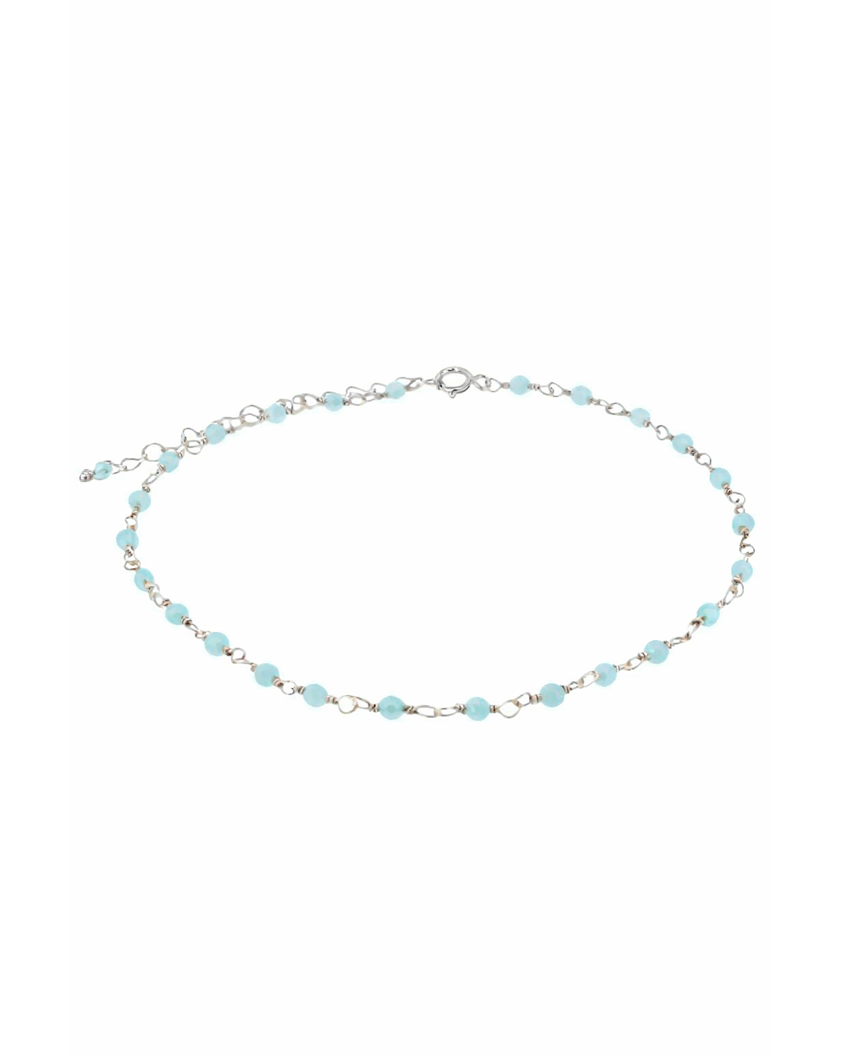 Turquoise anklet silver