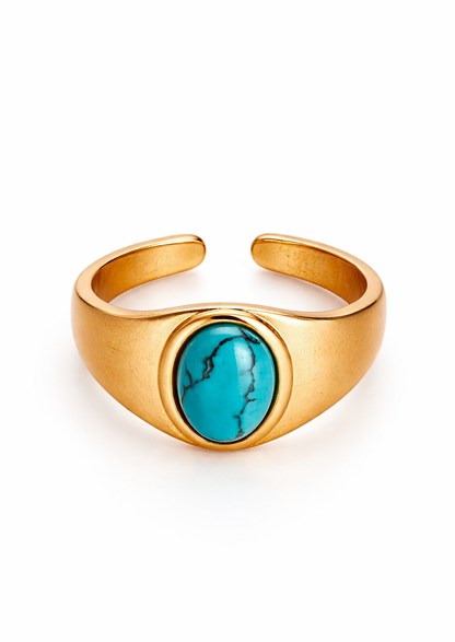 Turquoise Ring Gold