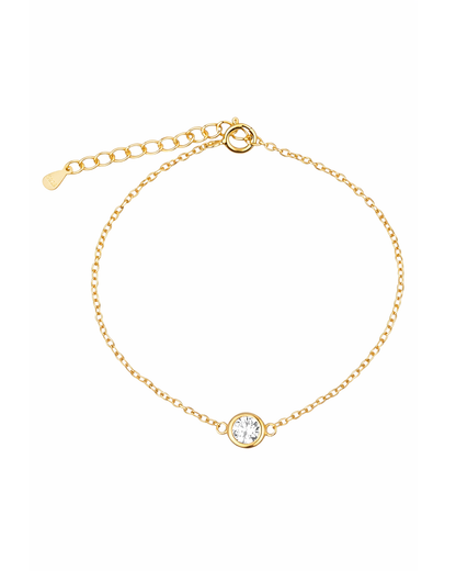 White solitary Gold