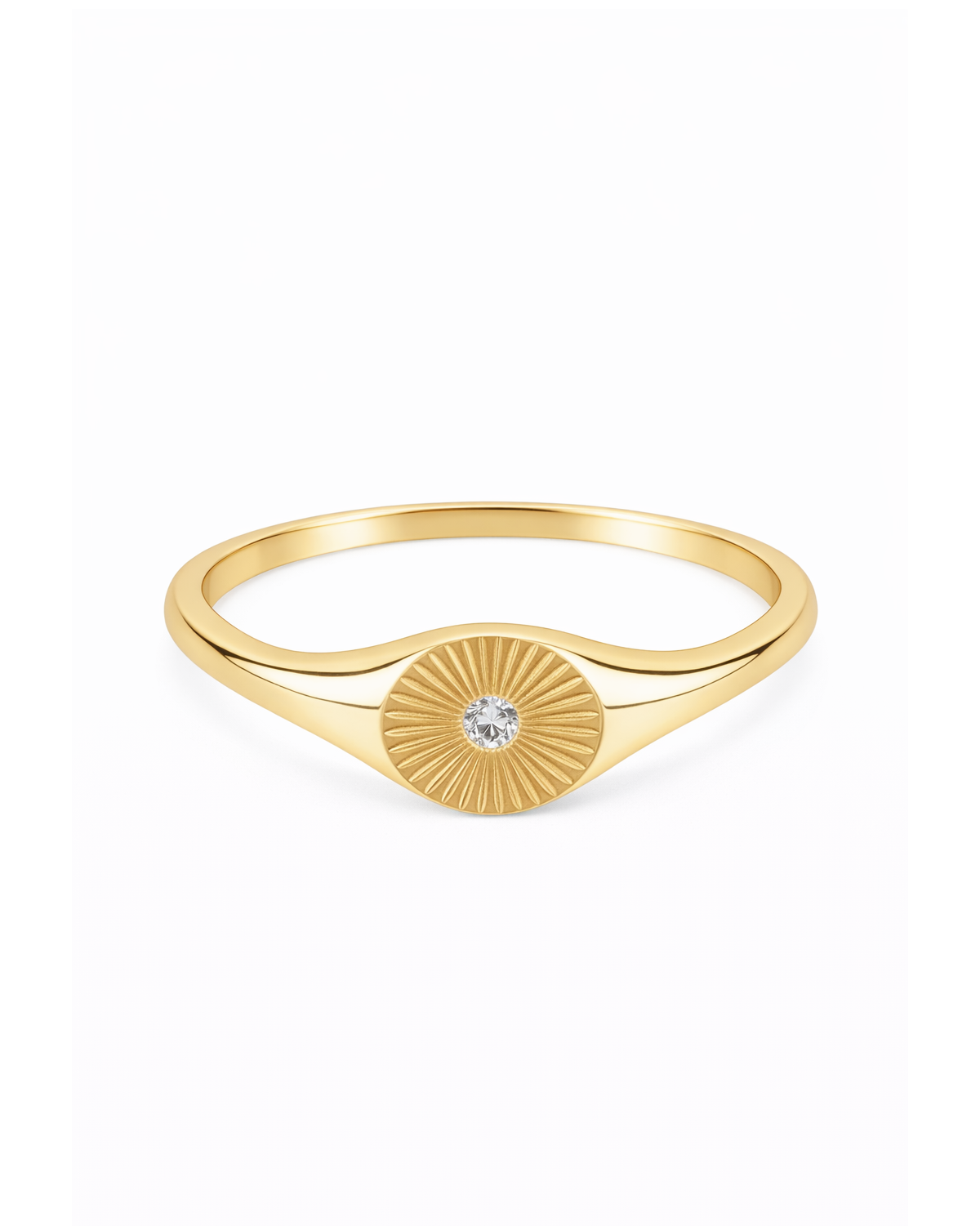 White Sunburst Gold