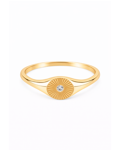 White Sunburst Gold