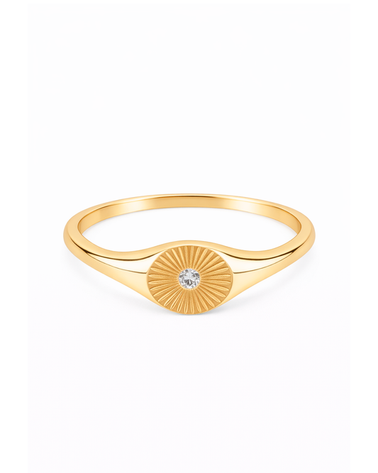 White Sunburst Gold